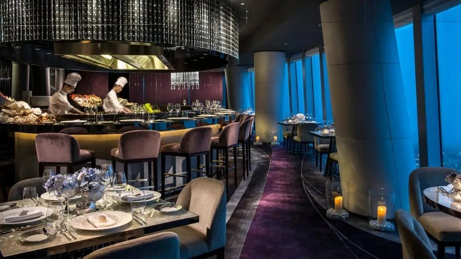 Yu Yue Heen restaurant in Guangzhou, China