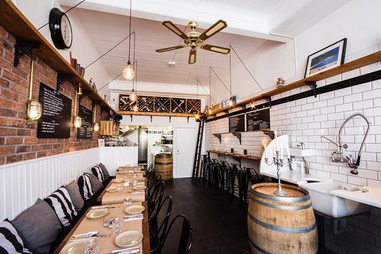 Prawn on the Lawn restaurant in Padstow