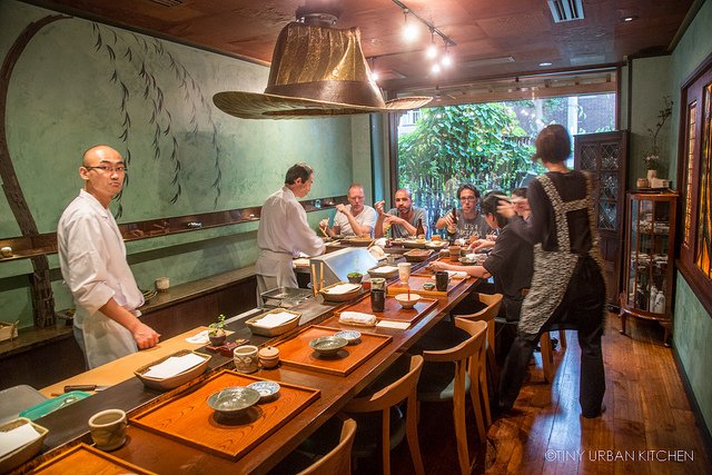 Mikawa Zezankyo restaurant in Tokyo, Japan