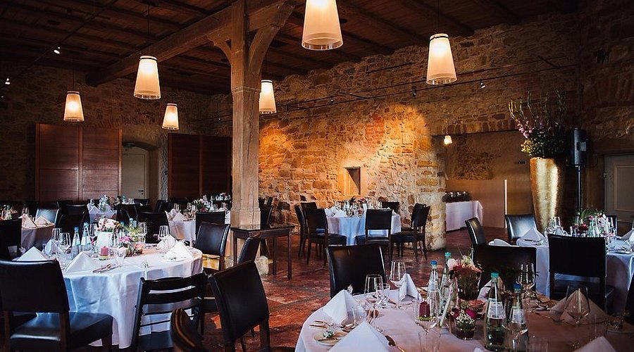 Restaurant auf Schloss Filseck, Uhingen, Germany