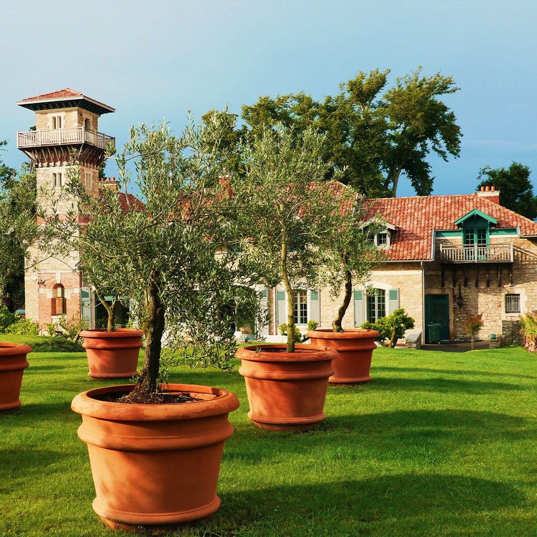 Les Rosiers restaurant in Biarritz, France