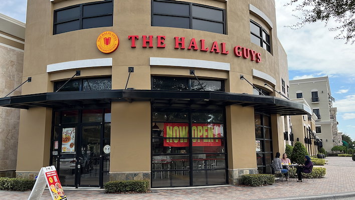 The Halal Guys restaurant in New York City, United States