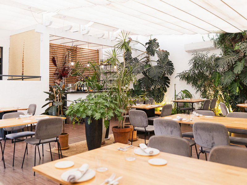 Sobretablas restaurant in Seville, Spain