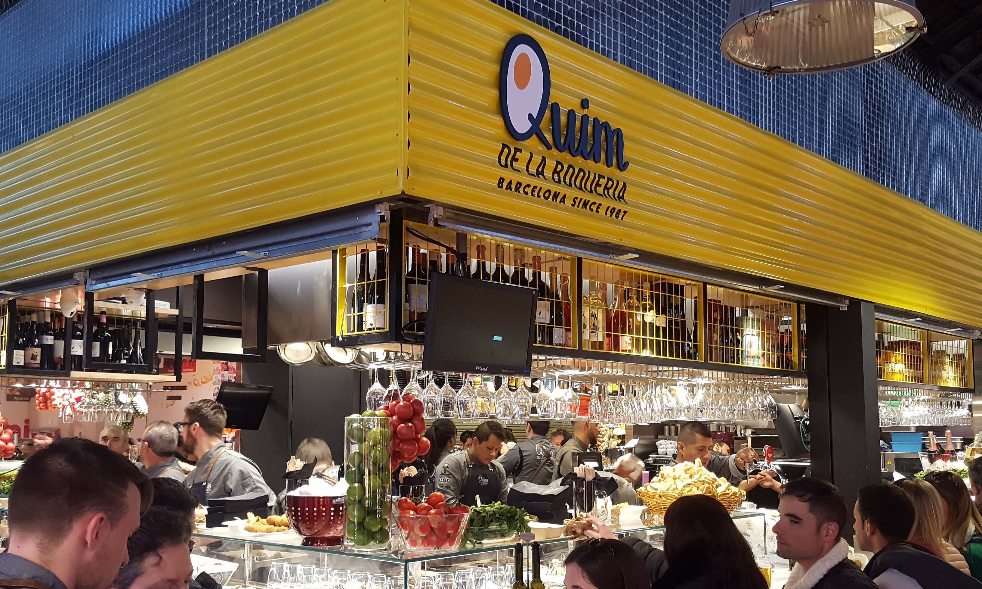 El Quim restaurant in Barcelona, Spain