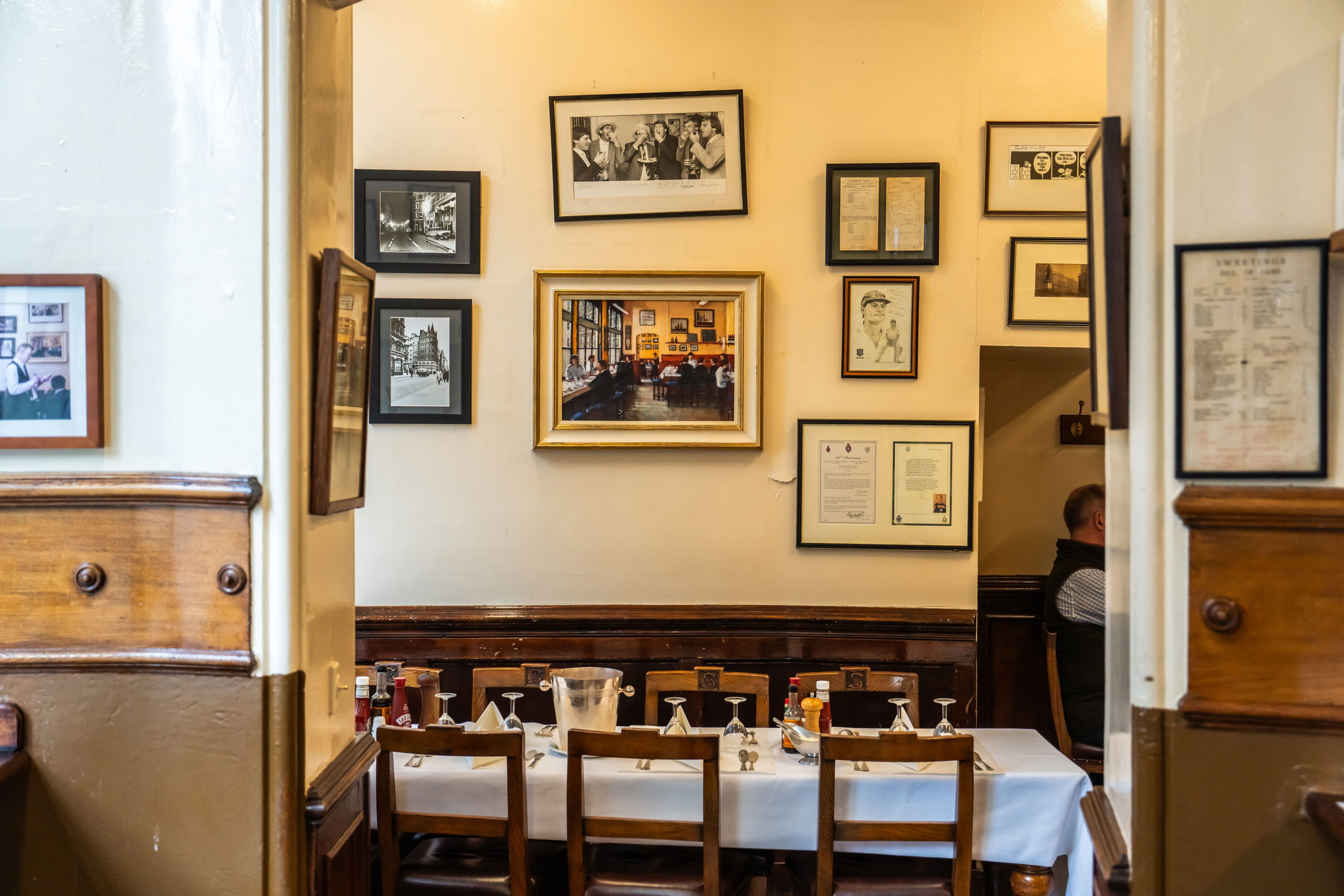 Sweetings, Restaurant in London