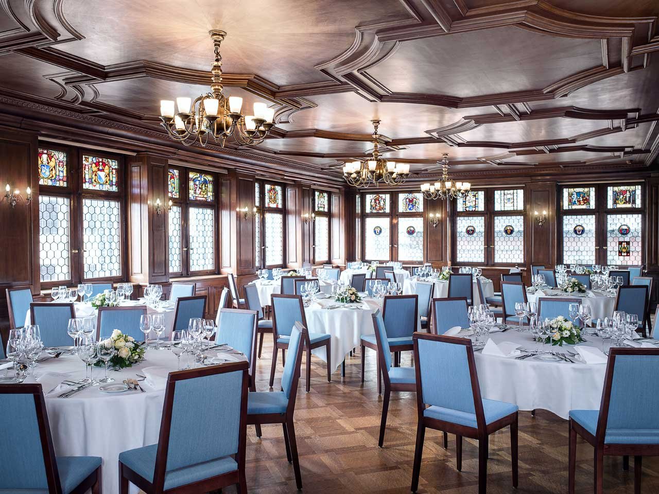 Zunfthaus zur Waag restaurant in Zurich, Switzerland