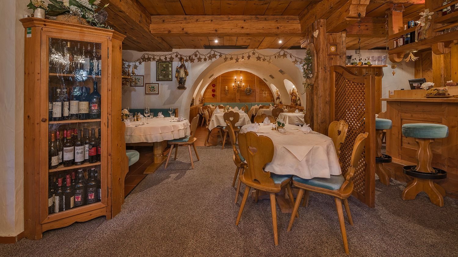 Schlossherrnstube restaurant in Ischgl, Austria