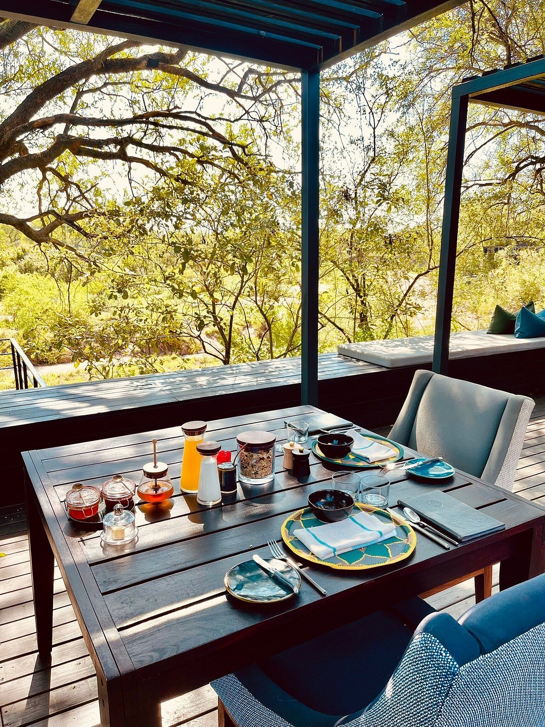 Silvan Safari Lodge restaurant in Kruger, South Africa