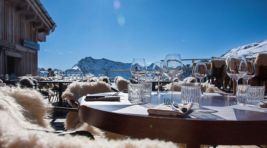 Le Panoramic restaurant in Tignes, France