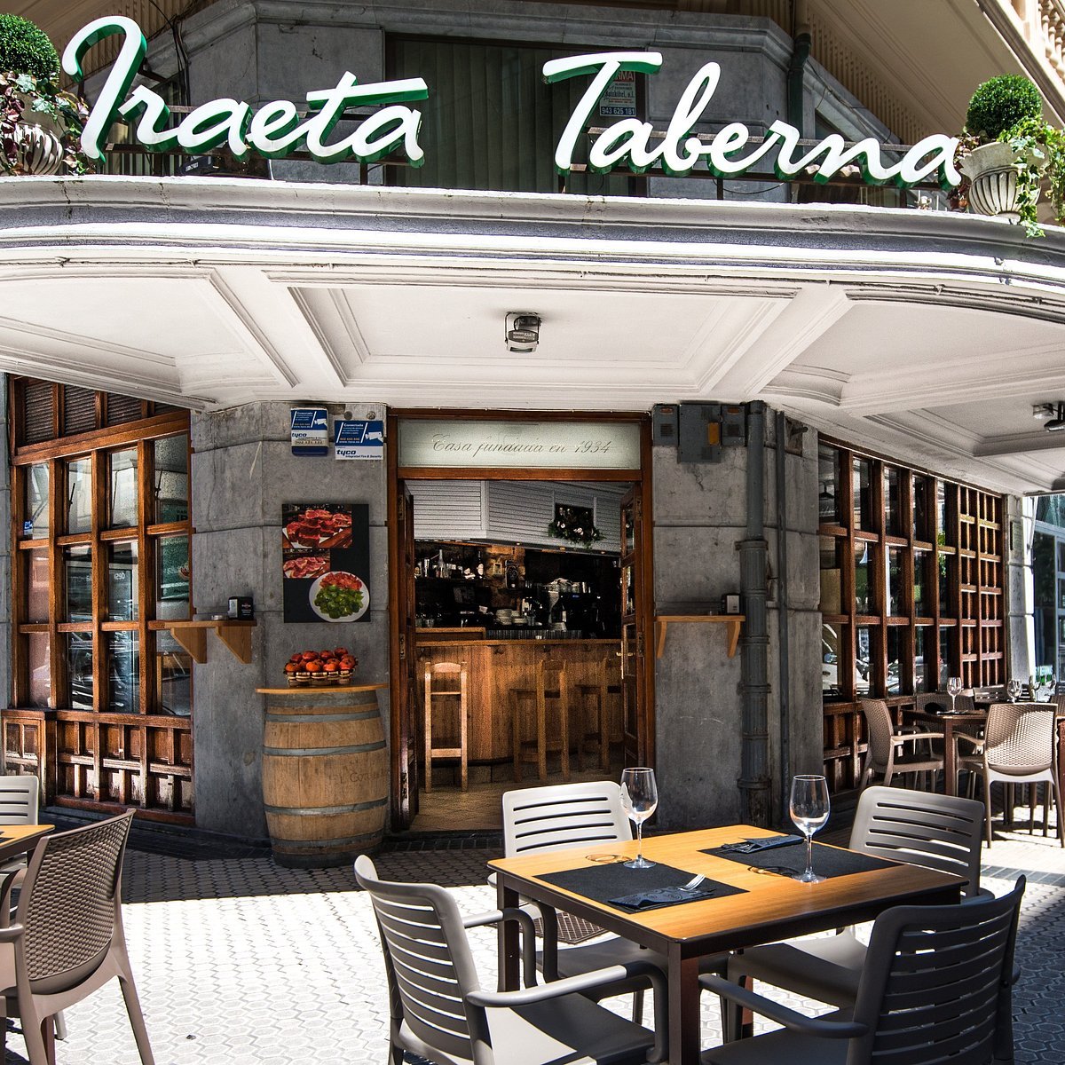 Bar Bergara restaurant in San Sebastián, Spain