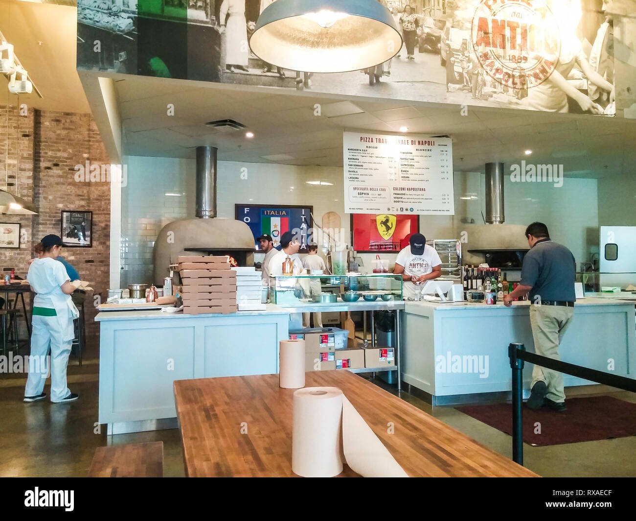 Antico Pizza restaurant in Decatur, United States