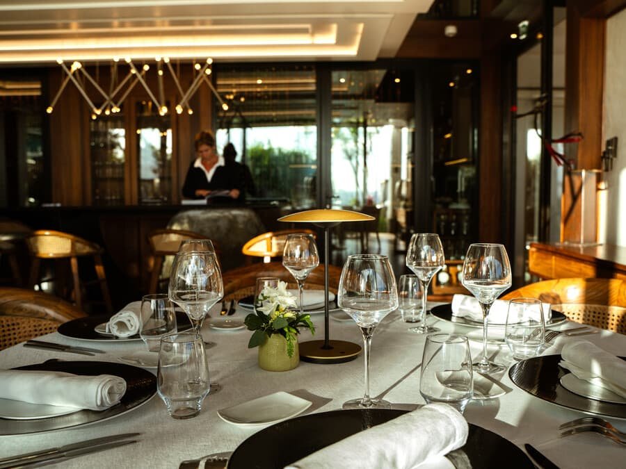 Blue Margouillat - L'Eveil des Sens restaurant in Saint-Leu, Réunion