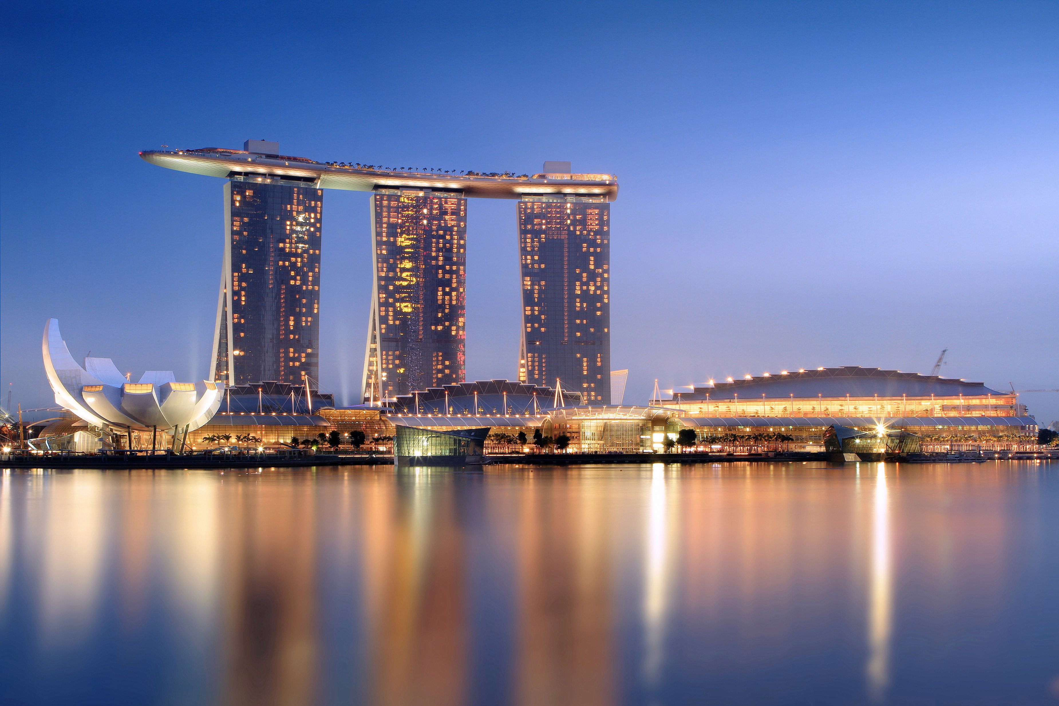 Marina Bay Sands hotel in Singapore, Singapore