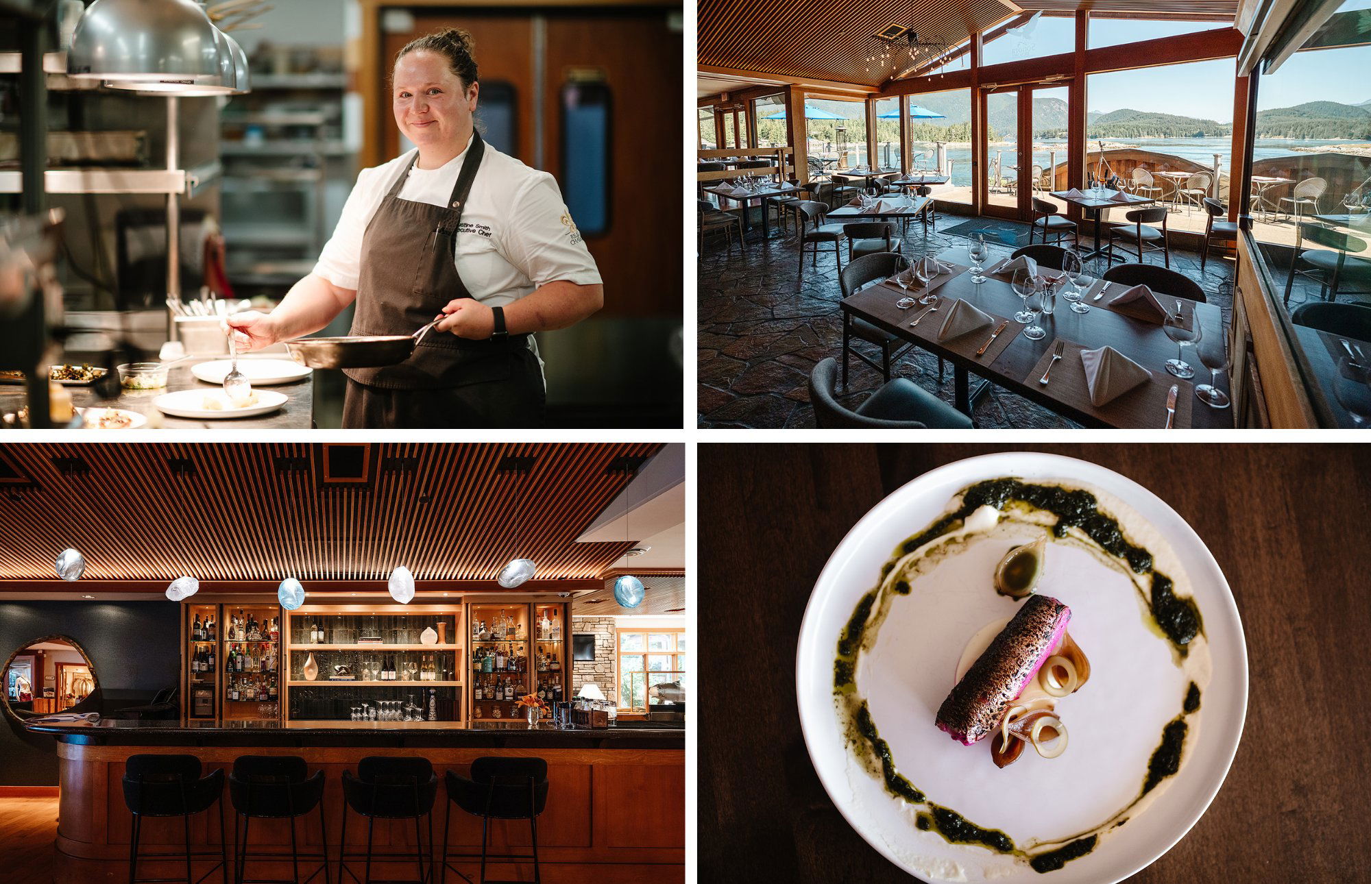 Sonora Resort restaurant in Sonora Island, Canada