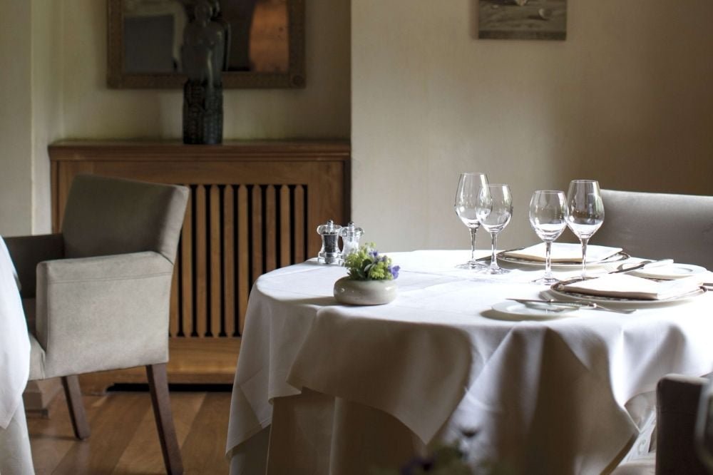 Le Manoir aux Quat' Saisons, a Belmond Hotel restaurant in Great Milton, United Kingdom