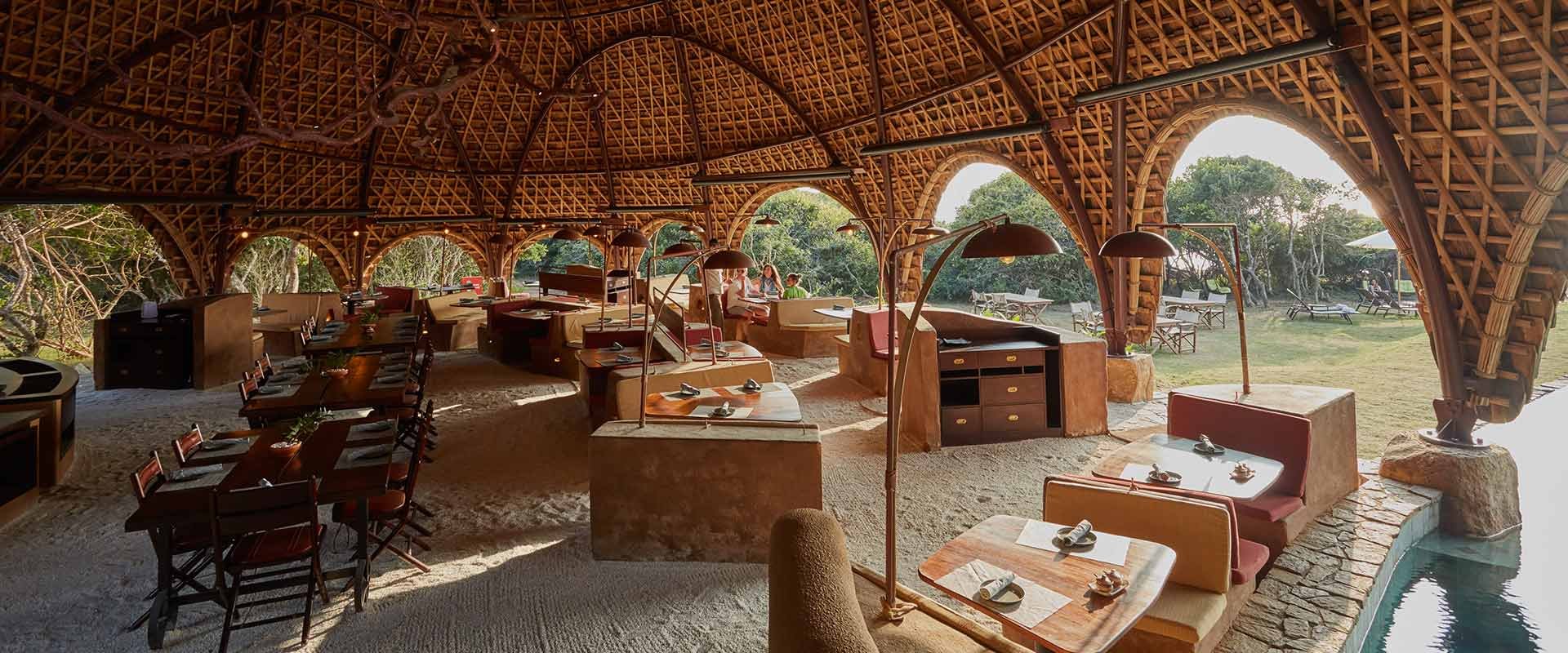 Thaulle Beach Restaurant, Yala, Sri Lanka