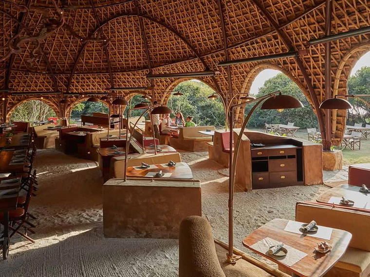 Thaulle Beach Restaurant, Yala, Sri Lanka