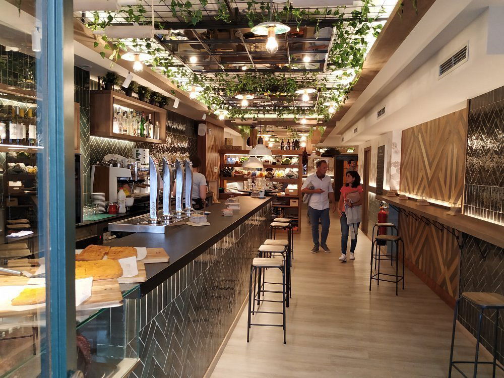 Pampín Bar restaurant in Santiago de Compostela, Spain