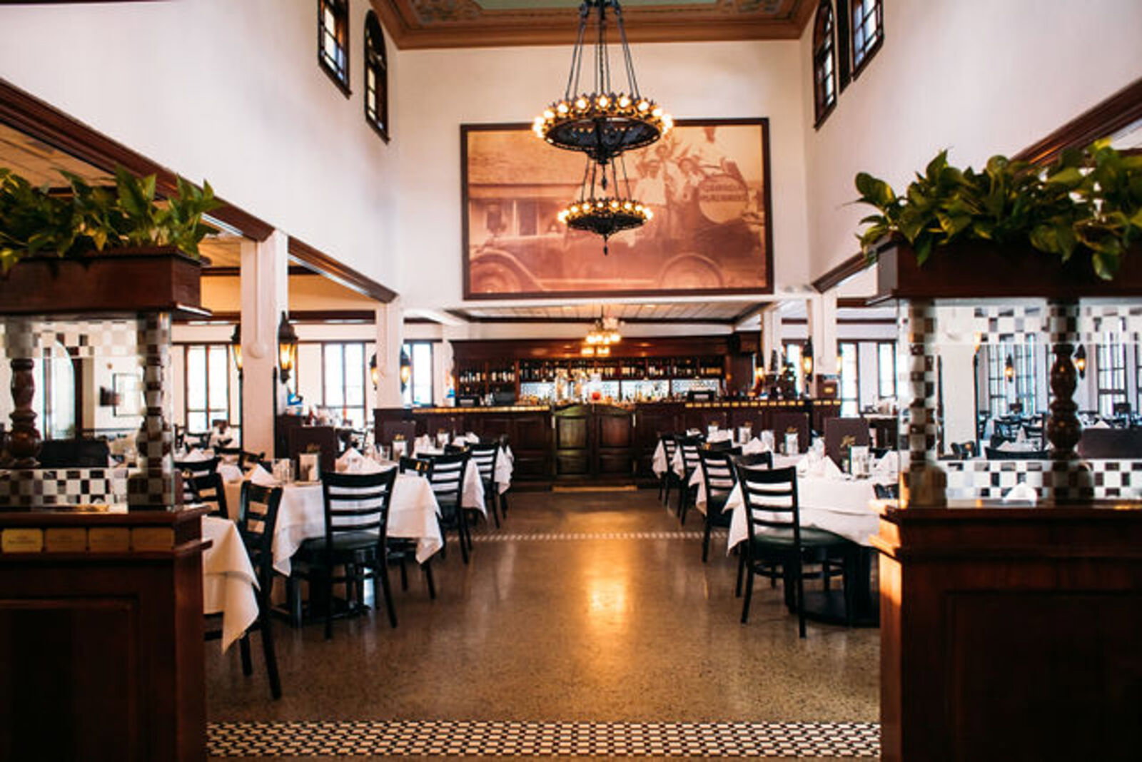 Joe's Stone Crab restaurant in Miami