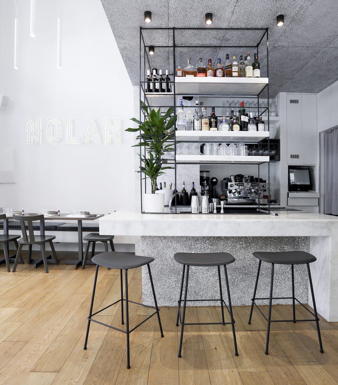 Nolan restaurant in Athens, Greece