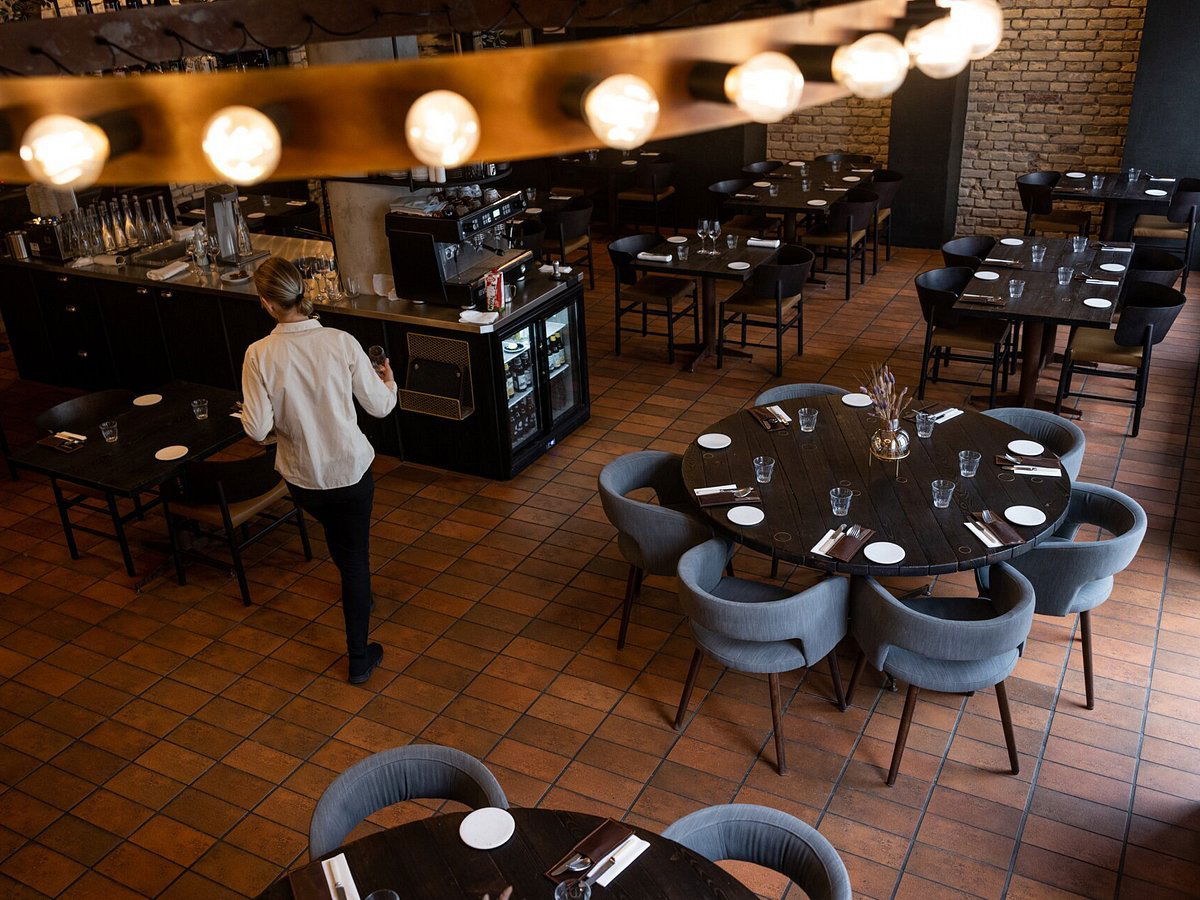 Džiaugsmas restaurant in Vilnius, Lithuania