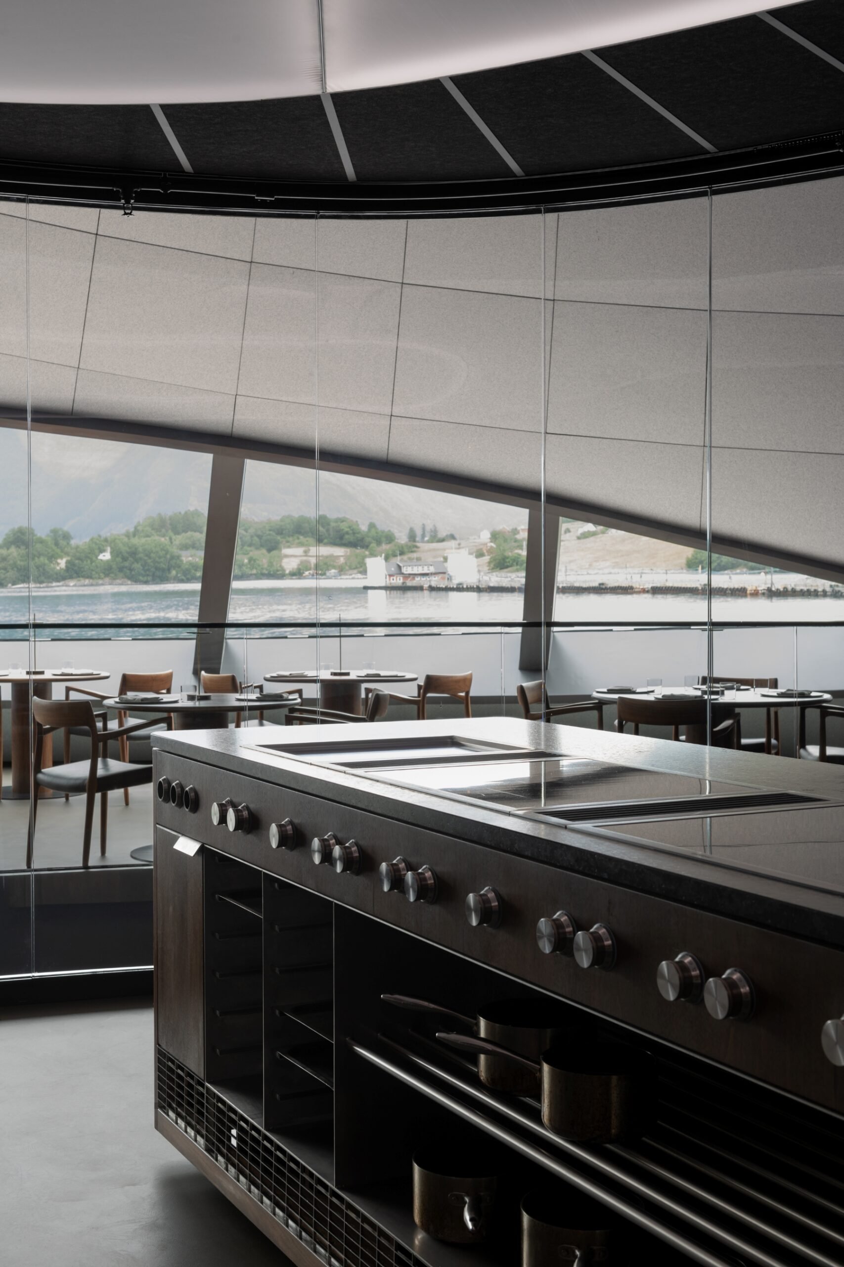 Iris restaurant in Rosendal, Norway