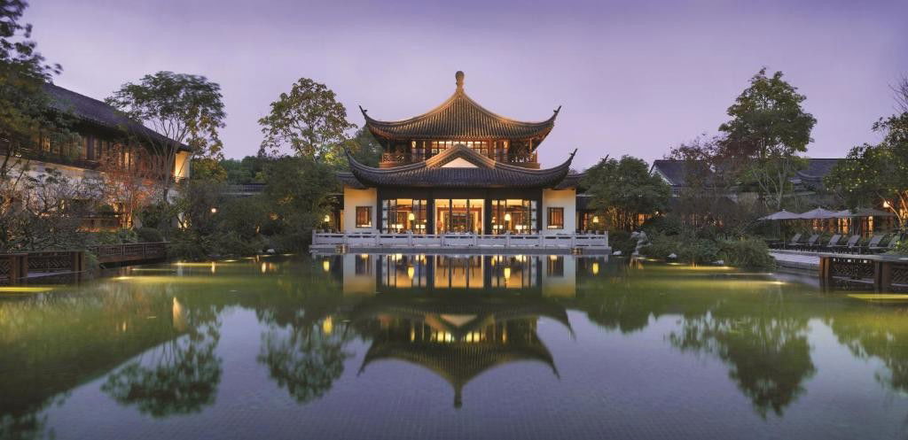 Four Seasons Hotel Hangzhou at West Lake hotel in Hangzhou, China