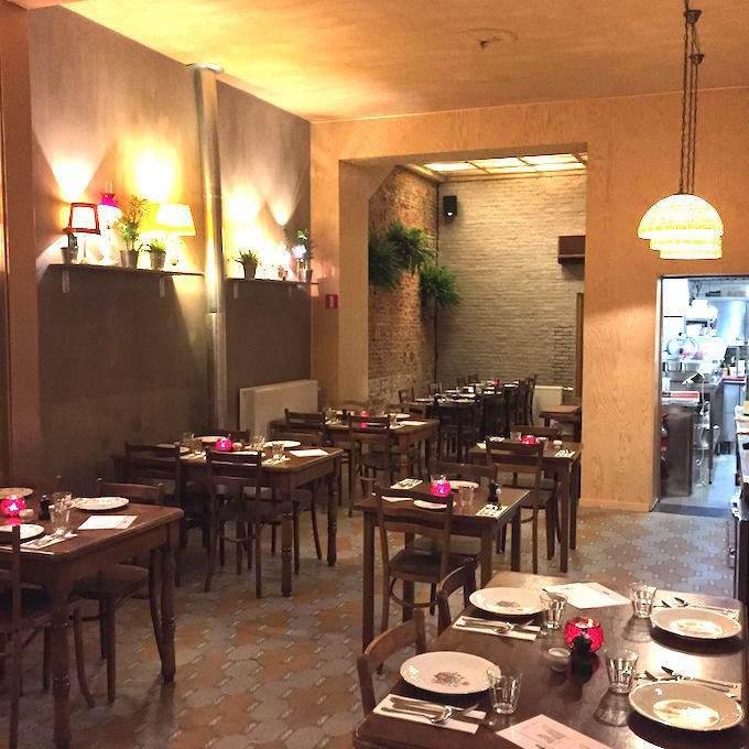 Schnitzel restaurant in Antwerp, Belgium