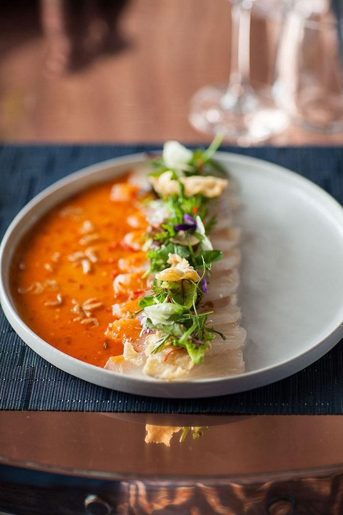 Indochine at Delaire Graff Estate restaurant in Stellenbosch, South Africa