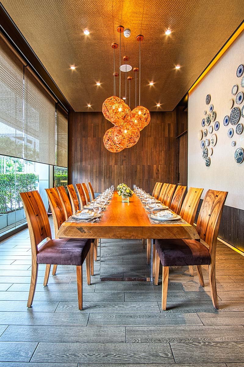 Saneh Jaan restaurant in Bangkok, Thailand