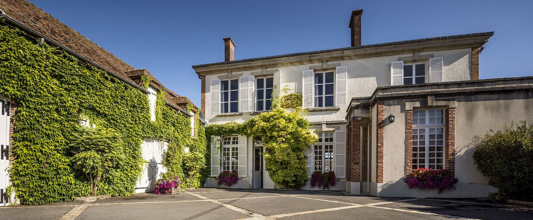 Delamotte winery in Le Mesnil-sur-Oger, France