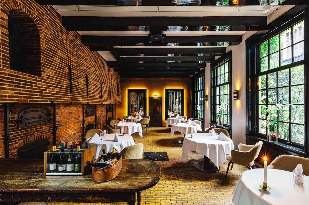 Sinne restaurant in Amsterdam, Netherlands