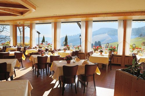 Berghotel Wiedener Eck restaurant in Wieden, Germany