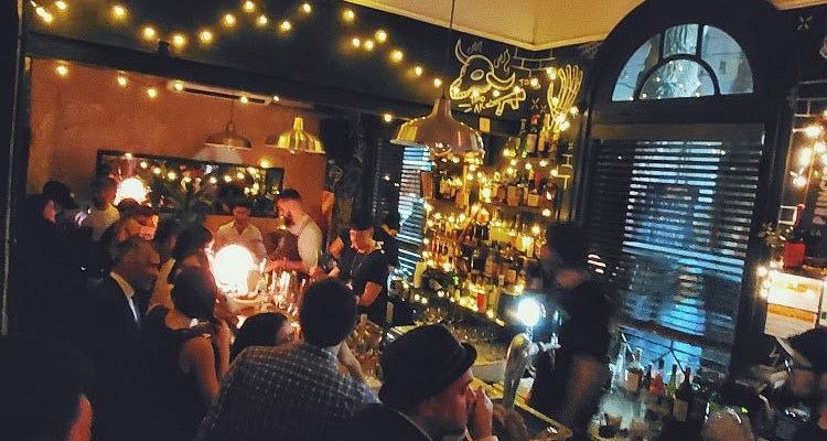 Tres Monos bar in Buenos Aires, Argentina