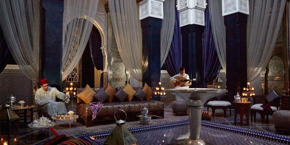 La Grande Table Marocaine - Royal Mansour restaurant in Marrakesh, Morocco