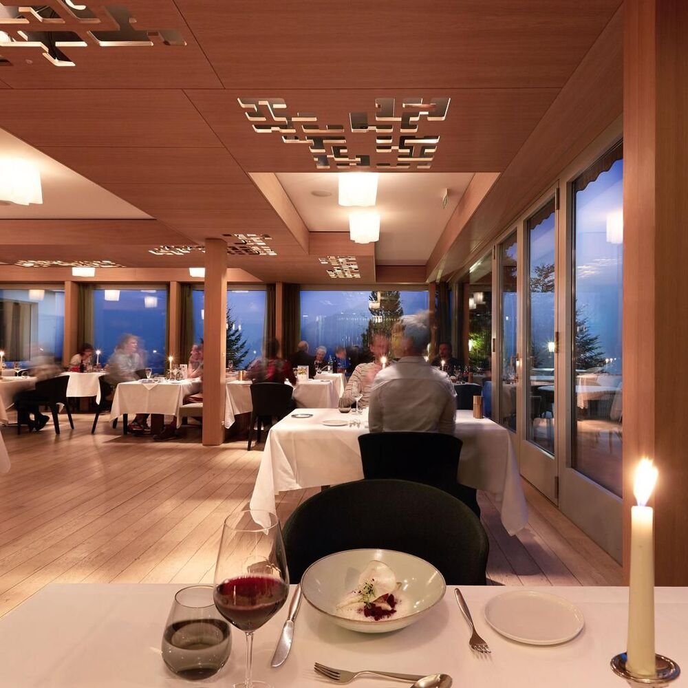 Belle Vue restaurant in Adelboden