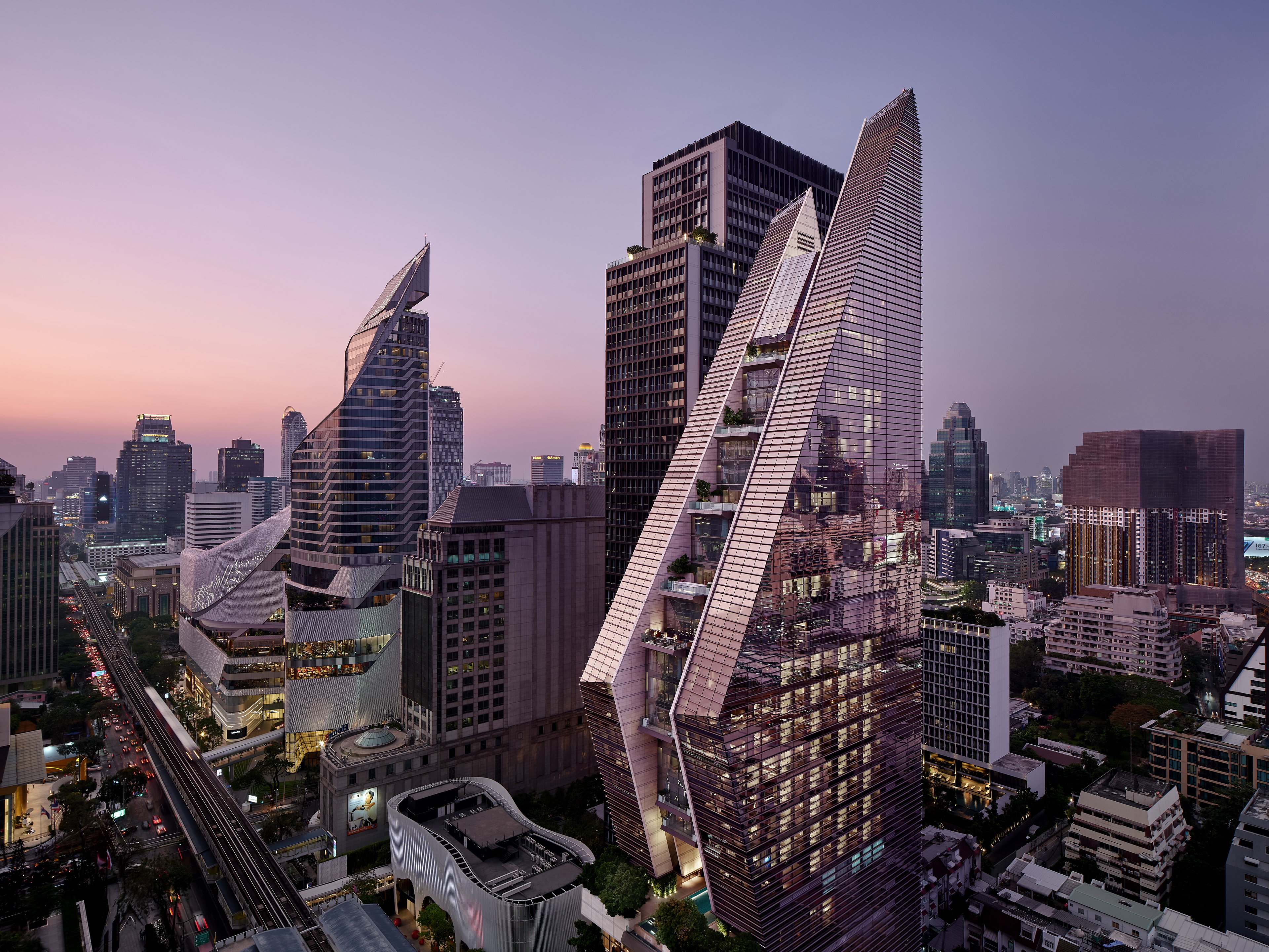 Rosewood Bangkok hotel in Bangkok, Thailand