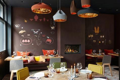 Flavie's tafel restaurant in Nieuwpoort, Belgium