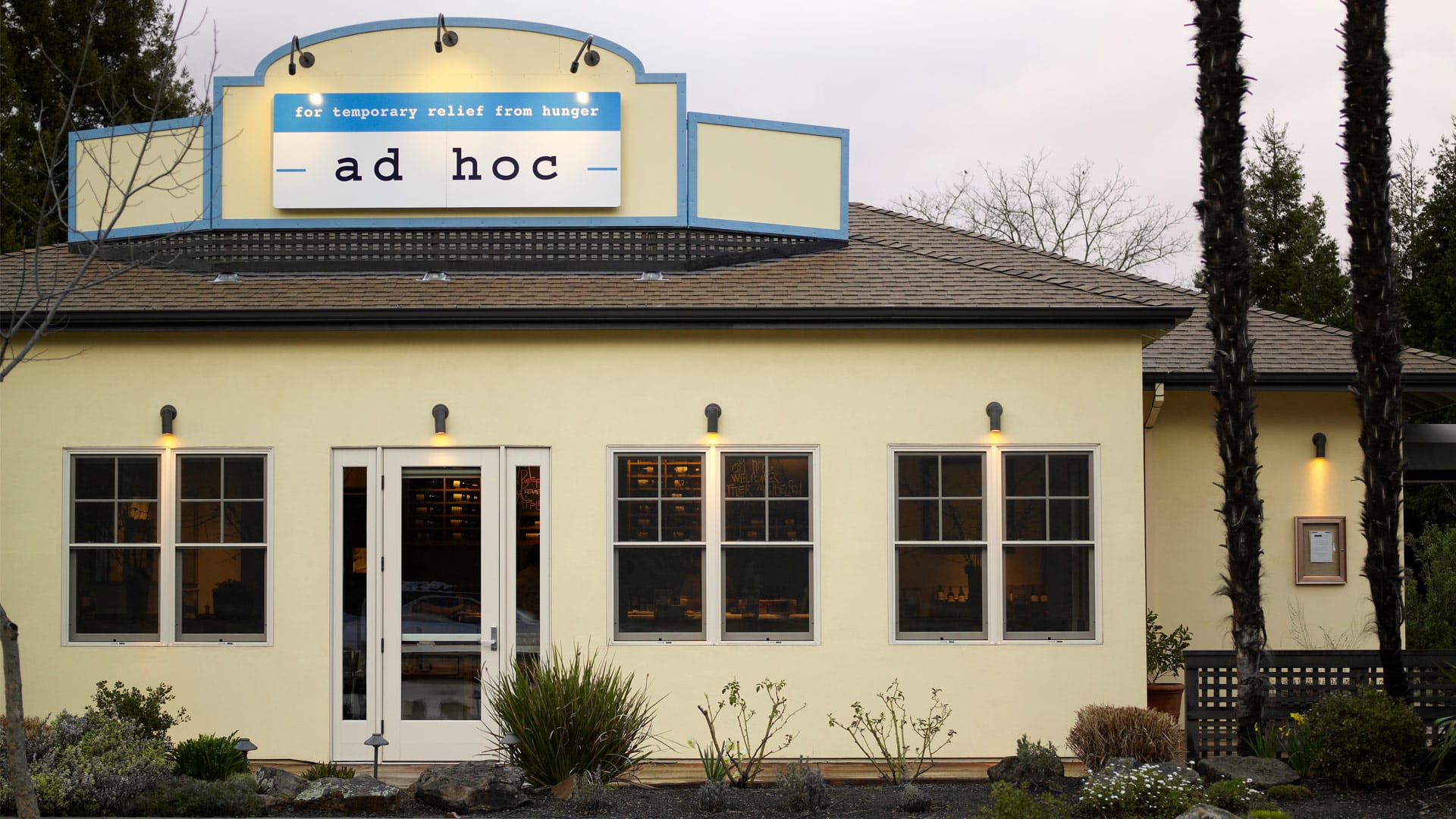 Ad Hoc restaurant in Napa, United States