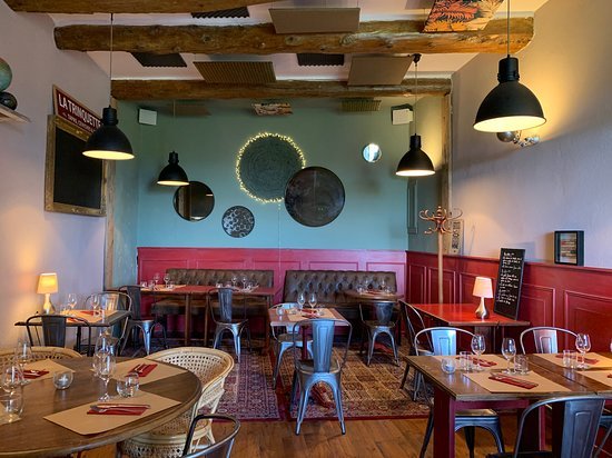 La Trinquette restaurant in Grandcamp-Maisy, France