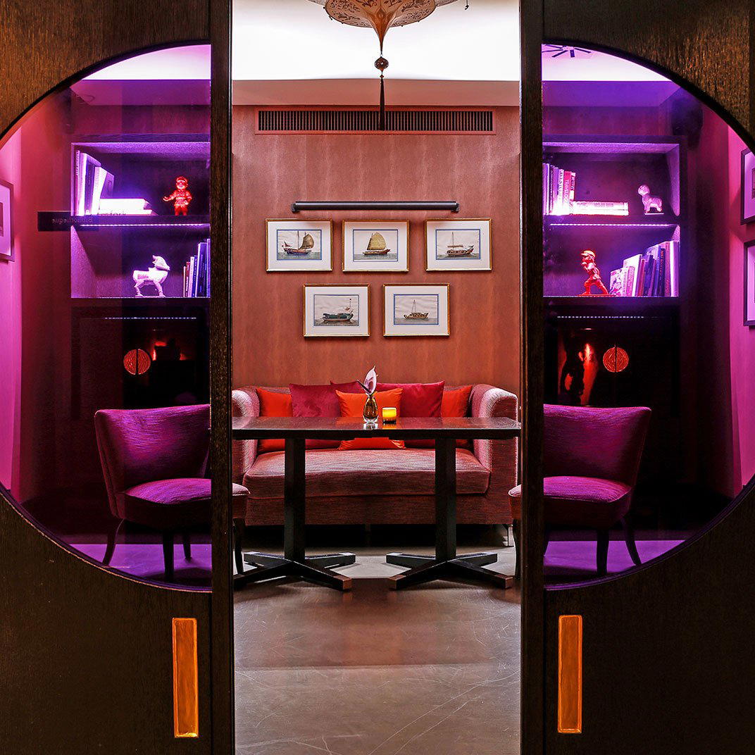 Café du Levant, Aire-la-Ville, Switzerland