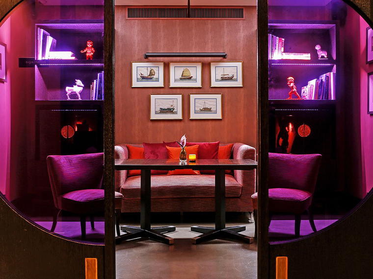 Café du Levant, Aire-la-Ville, Switzerland