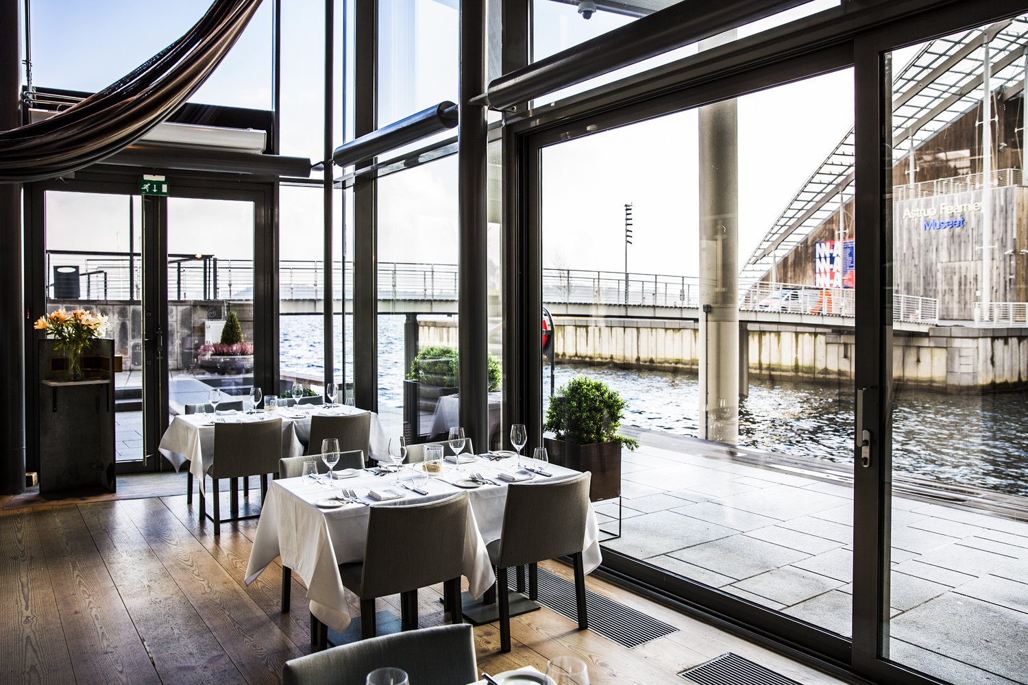 Tjuvholmen Sjomagasin restaurant in Oslo