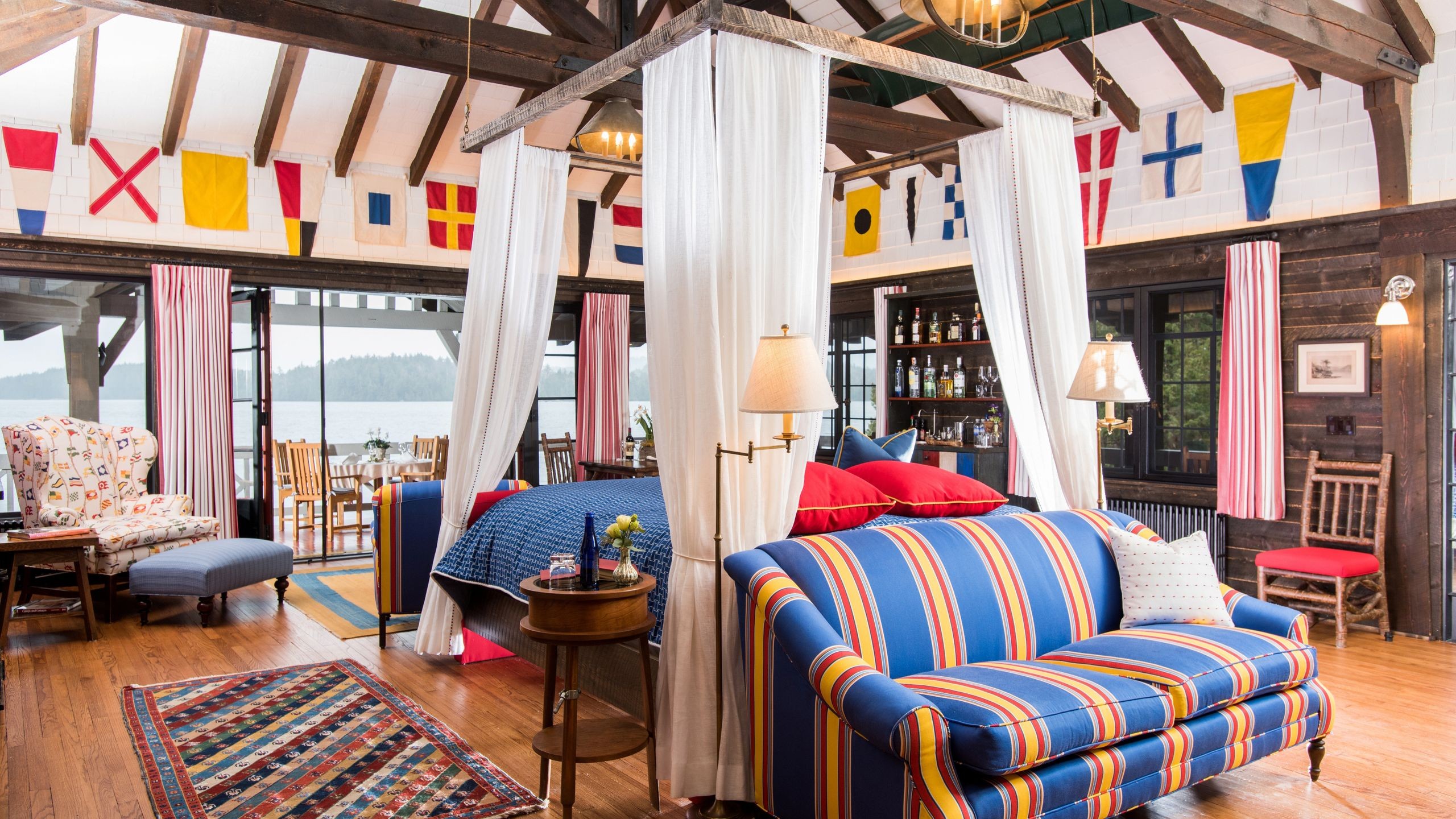 The Point hotel in Saranac Lake, United States