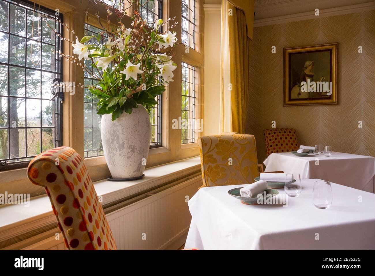 Fischer's Baslow Hall, Restaurant in Baslow