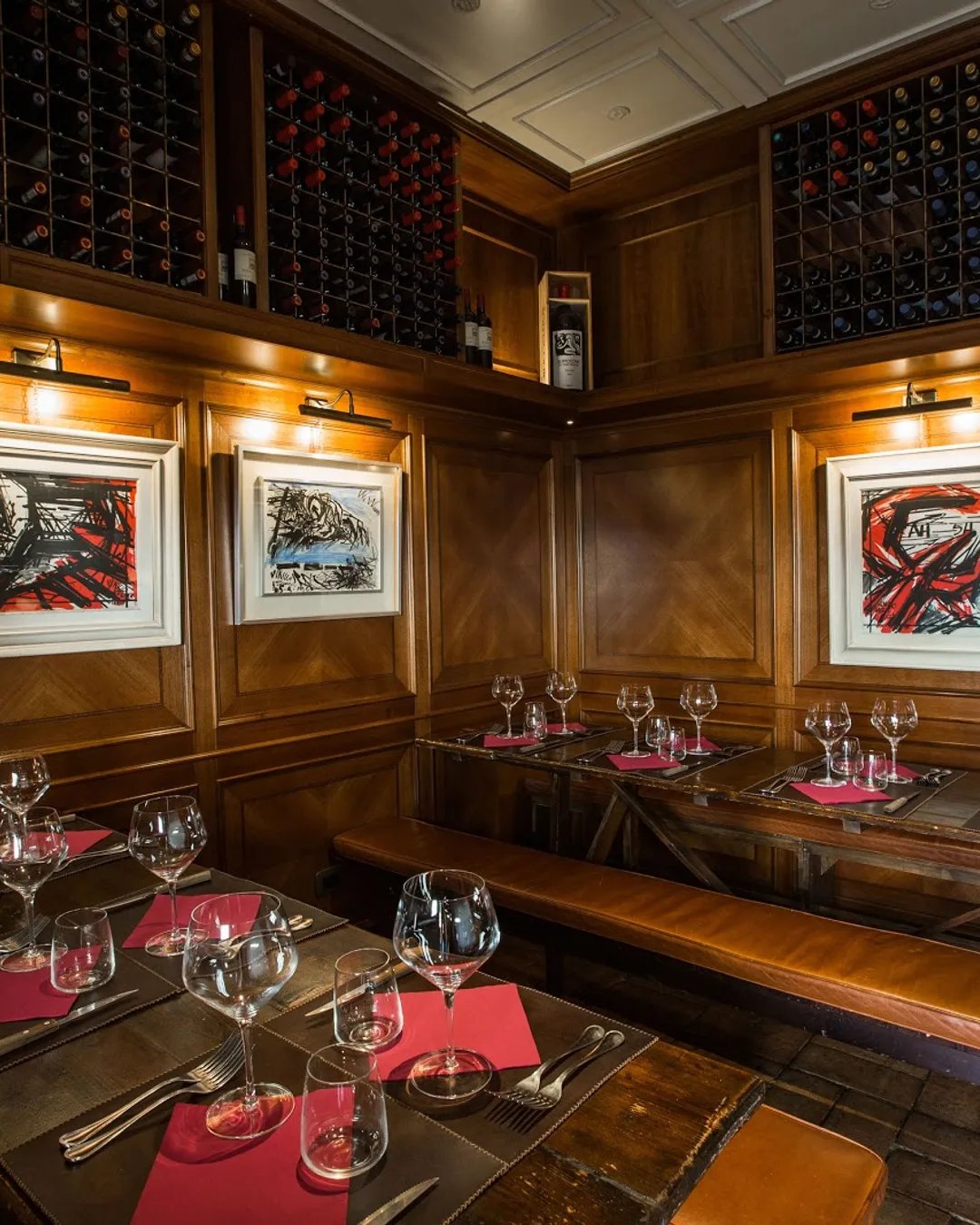 Osteria delle Tre Panche restaurant in Florence, Italy