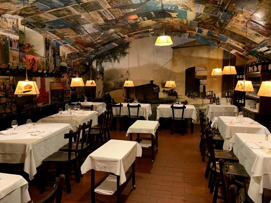 Buca Lapi restaurant in Florence, Italy
