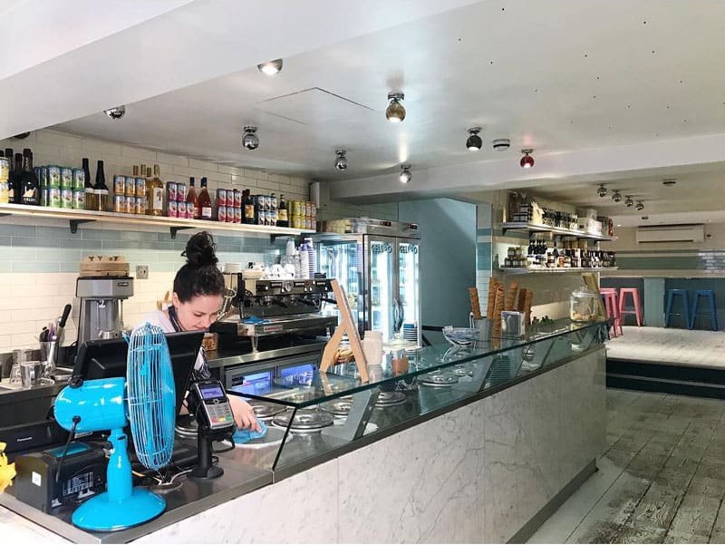 Gelupo Gelato restaurant in London, United Kingdom