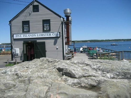 Five Islands Lobster Co. restaurant in Georgetown