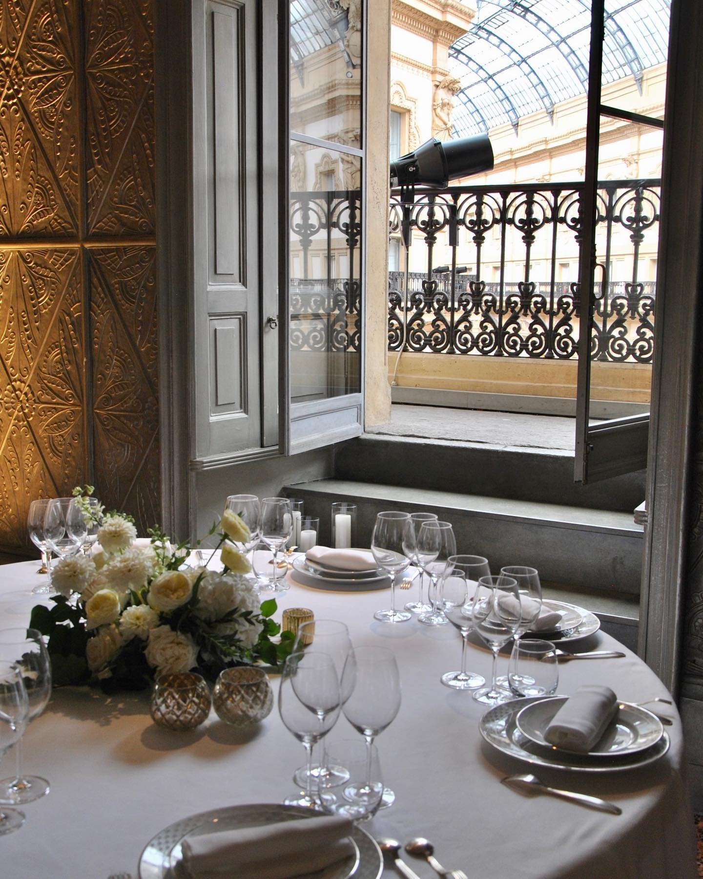 Cracco Café restaurant in Milan, Italy